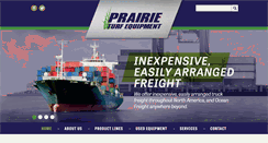 Desktop Screenshot of prairieturfequipment.com